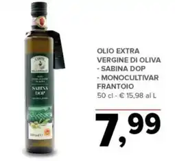 Todis Olio extra vergine di oliva Sabina DOP offerta