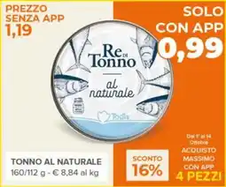 Todis Re di Tonno al naturale offerta