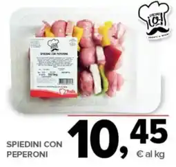 Todis Spiedini con peperoni offerta