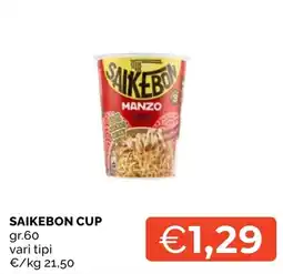 Mercatò Big Saikebon cup manzo offerta