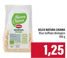 Emi Market Selex Natura Chiama Riso Soffiato Biologico offerta