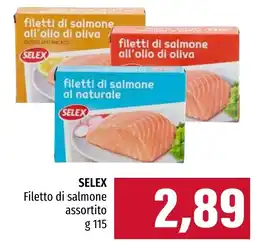 Emi Market Filetto di salmone assortito SELEX offerta