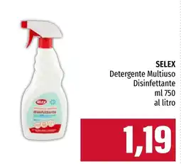 Emi Market SELEX Detergente Multiuso Disinfettante offerta