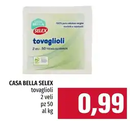 Emi Market Casa Bella Selex tovaglioli offerta