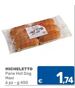 ARCA C+C cash and carry Micheletto Pane Hot Dog Maxi offerta