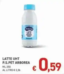 Coal Latte UHT P.S. PET Arborea offerta