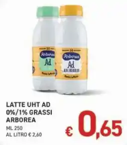 Coal Latte UHT AD 0%/1% grassi Arborea offerta