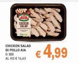 Coal Chicken salad di pollo AIA offerta