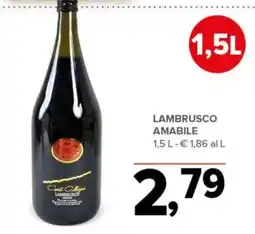 Todis Cant'Allegro Lambrusco Amabile offerta