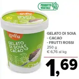 Todis Gelato di soia e cacao offerta