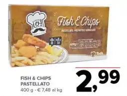 Todis Fish & Chips Pastellato offerta