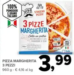 Todis 3 Pizze Margherita offerta