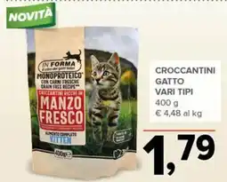 Todis In Forma croccantini gatto offerta