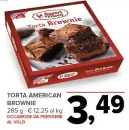 Todis Torta American Brownie Le Saporì e Piaceri offerta