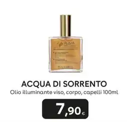 Idea bellezza Acqua di Sorrento Olio illuminante viso, corpo, capelli offerta