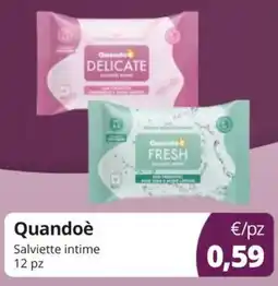Acqua & Sapone Quandoè Salvielle intime offerta