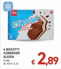 Coal Biscotti Iceberger Algida offerta