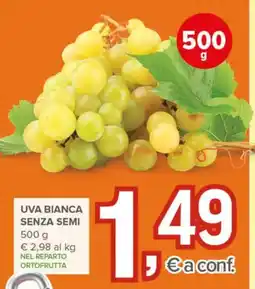 Todis Uva bianca senza semi offerta