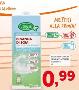 Todis Beveranda di soia SoloSano offerta