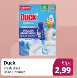 Acqua & Sapone Duck Fresh discs Base + ricarica offerta