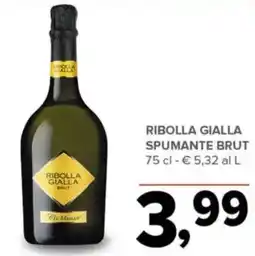 Todis Ribolla Gialla spumante brut offerta