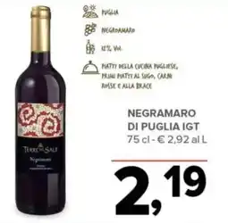 Todis Negramaro di Puglia IGT offerta