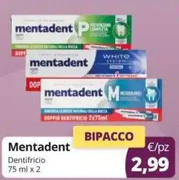 Acqua & Sapone Mentadent Dentifricio offerta