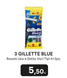 Idea bellezza Rasoio Usa e Getta Gillette Blue offerta