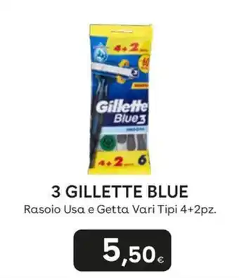 Rasoio Usa e Getta Gillette Blue