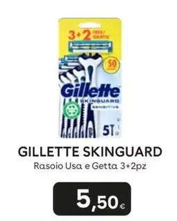 Idea bellezza Gillette Skinguard offerta