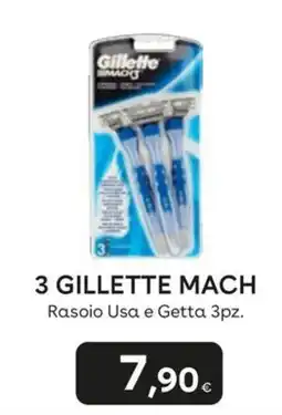 Idea bellezza Gillette Mach offerta