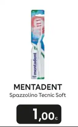 Idea bellezza Mentadent Spazzolino Tecnic Soft offerta