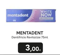 Idea bellezza Mentadent Dentifricio Revitalize offerta