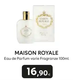 Idea bellezza Maison Royale Eau de Parfum varie Fragranze offerta