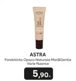 Idea bellezza Astra Fondotinta Opaco Naturale Mat&Gentle offerta