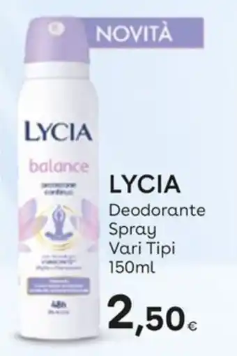 Lycia Deodorante Spray