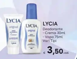 Idea bellezza LYCIA Deodorante offerta