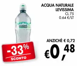 èccoMI Acqua naturale levissima offerta