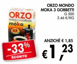 èccoMI Orzo Mondo Moka 3 Gobbetti offerta