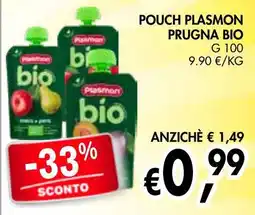 èccoMI Pouch Plasmon prugna bio offerta