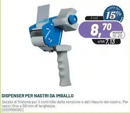 Buffetti Dispenser per nastri da imballo offerta