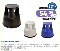 Buffetti Sgabello Multiuso offerta