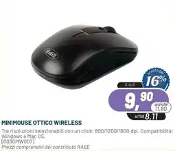 Buffetti Minimouse ottico wireless offerta