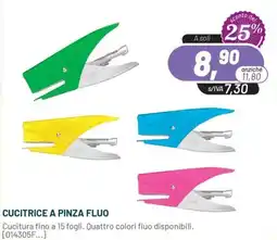 Buffetti Cucitrice a pinza fluo offerta