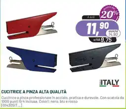 Buffetti Cucitrice a pinza alta qualità offerta