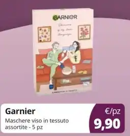 Acqua & Sapone Garnier Maschere viso in tessuto assortite offerta