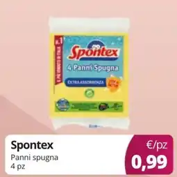 Acqua & Sapone Spontex Panni spugna offerta