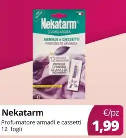 Acqua & Sapone Nekatarm profumatore armadi e cassetti offerta