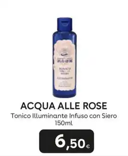 Idea bellezza Acqua alle Rose Tonic Illuminante Infuso con Siero offerta