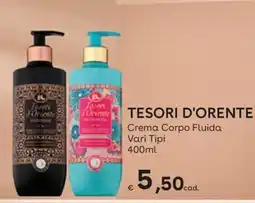 Idea bellezza Tesori d'Oriente Crema Corpo Fluida offerta